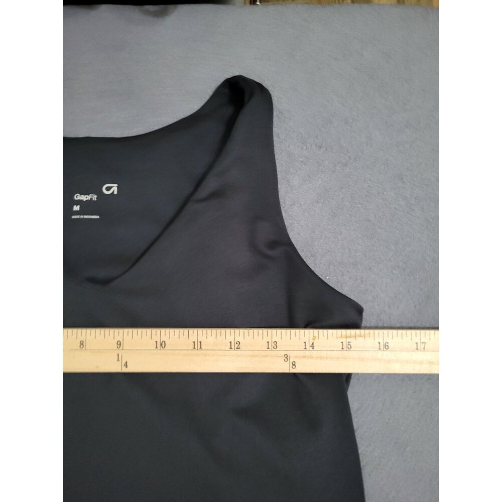 GapFit Womens SZ M Active Sleeveless Tank Dress Built In Shorts Tennis Fitness - Picture 5 of 10